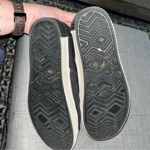 Toms Espadrilles Sneakers Black Women 10 - Picture 5 of 6